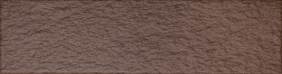 Клинкер Керамин Амстердам 4 рельеф коричневый СК000018084 6,5х24,5 см