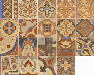 Керамогранит Pamesa Ceramica Cr. Empoli - Cr. Senesi Earth 22,3 х 22,3 см