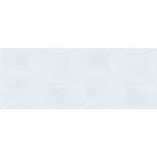 Керамическая плитка La Platera Saten Blanco Twis настенная 35х90 см