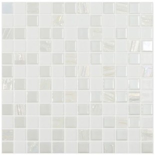 Стеклянная мозаика Vidrepur Astra White Белый 31,7х31,7 см