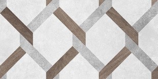 Керамическая плитка Laparet Atlas серый узор настенная 08-00-06-2459 20х40 см