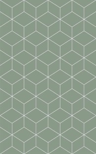Керамическая плитка Шахтинская плитка (Unitile) Веста зеленый низ 02 настенная 25х40 см