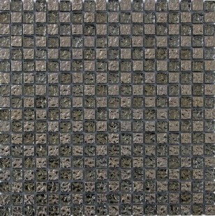 Стеклянная мозаика Orro Mosaic Glass Silverstone 15х15 см