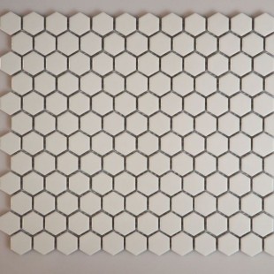 Керамическая мозаика Orro Mosaic Ceramic Silena White 26х30 см