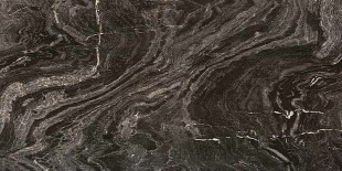 Керамогранит Seranit Dark River Black Rectified Full Lappato 60х120 см