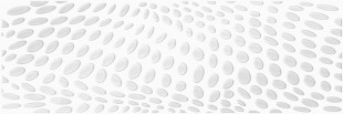 Керамический декор Cersanit Glory белый GO2U051-63 (GO2U051) 25x75 см