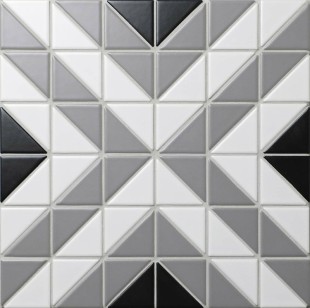 Керамическая мозаика StarMosaic Albion Cube Grey TR2-CL-SQ2 27,5x27,5 см