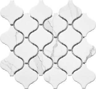 Керамическая мозаика StarMosaic Latern Carrara Matt PMDA84033 24,6x28 см