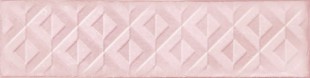 Керамическая плитка Cifre Drop Relieve Pink Brillo CFR000011 настенная 7,5х30 см