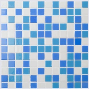 Стеклянная мозаика Vidrepur Mixed № 100/102/106 31,7х39,6 см