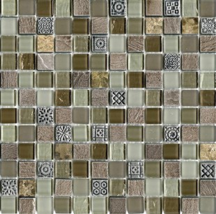 Мозаика L Antic Colonial Mosaico Tecno Glass Country 29,6х29,6 см