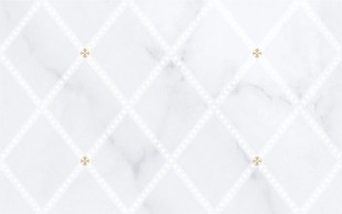 Керамический декор Шахтинская плитка (Unitile) Милана светлый 02 25х40 см