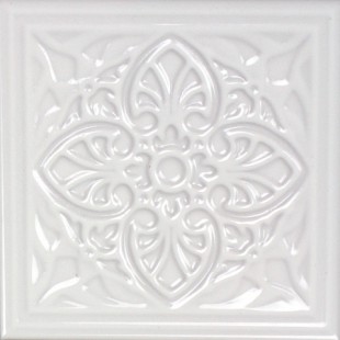 Керамический декор Monopole Ceramica Armonia A Blanco 15x15 см