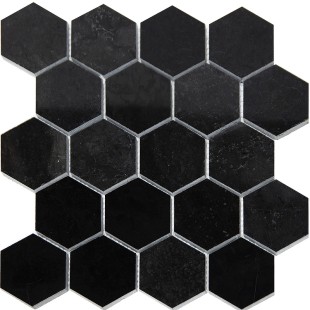 Керамическая мозаика StarMosaic Wild Stone Hexagon VBsP 30,5x30,5 см