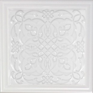 Керамический декор Monopole Ceramica Armonia B Blanco 15x15 см