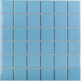 Керамическая мозаика StarMosaic Homework Light Blue Glossy WB30727 30,6x30,6 см