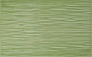Керамическая плитка Шахтинская плитка (Unitile) Сакура зеленый низ 02 настенная 25х40 см