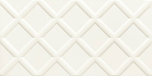Керамическая плитка Tubadzin Burano White Str настенная 30,8х60,8 см